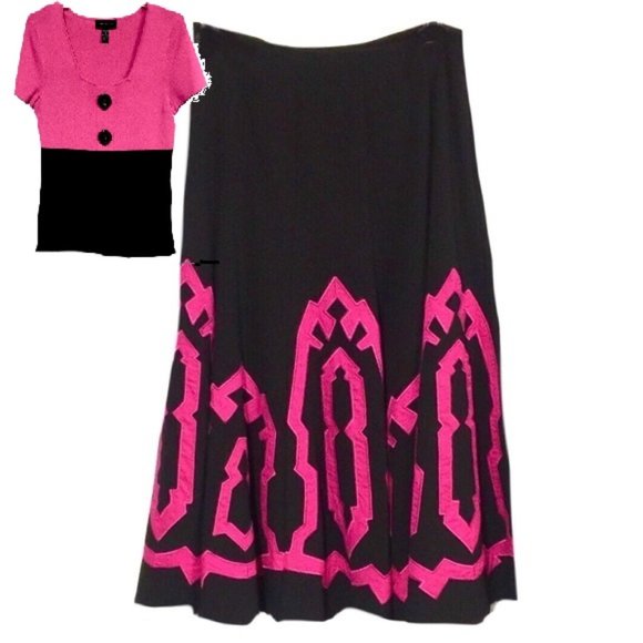 🌻Sunny Leigh Latin Dance Skirt🌻 Size 4/6 (Bundle Sale). 3 for $12 - Picture 4 of 15